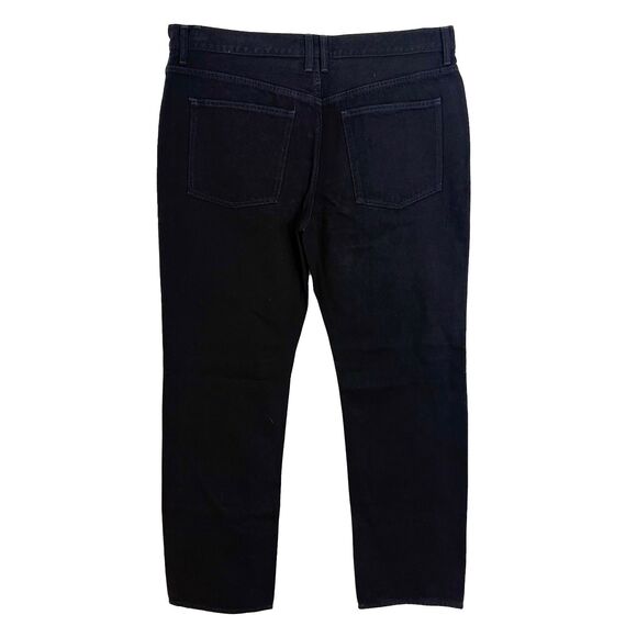 MADEWELL x ALEXA CHUNG High-Rise Straight Jean 32 Outridge Wash Black NWT B22 - Picture 3 of 6